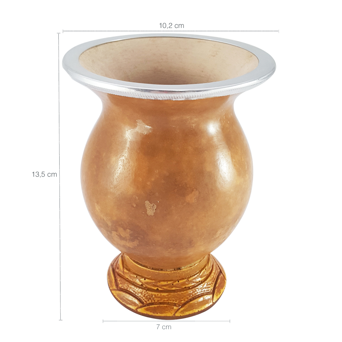 Cuia Para Chimarrão Mate Tererê Lisa De Porongo Tradicional
