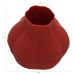Descascador de Alho Remove Cascas Cabeça de Alho em Silicone Vermelho