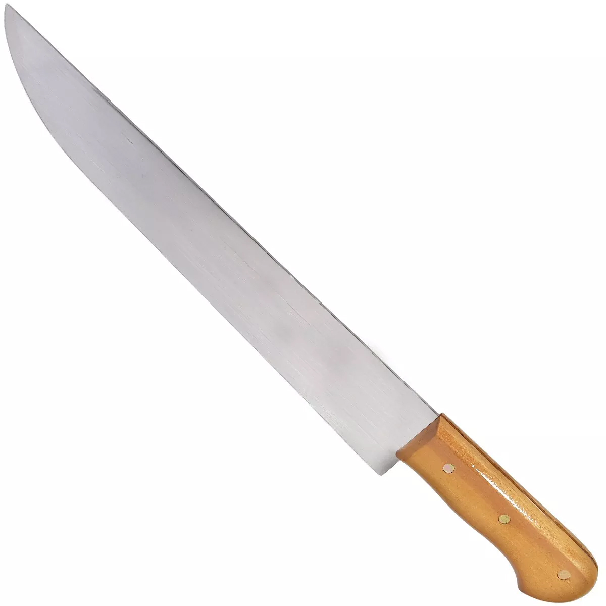 Facão Largo Coqueiro Para Esporte, Caça e Camping Aço Carbono 13''