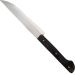 Faca Artesanal Peixeira 6'' Inox Cabo Chifre Bainha Couro