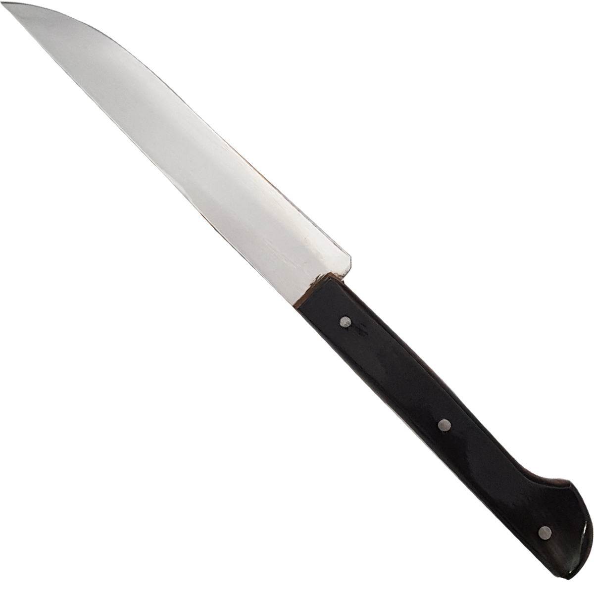 Faca Artesanal Peixeira 6'' Inox Cabo Chifre Bainha Couro