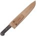 Faca Carbono 8'' Cabo Chifre Bainha Couro Filetera Churrasco