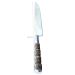 Faca N 5 Aço Inox Cabo Rabo De Tatu E Bainha Couro Churrasco