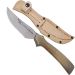 Faca Pequena Correadeira Inox 4' para Correar Castrar Cabo Chifre