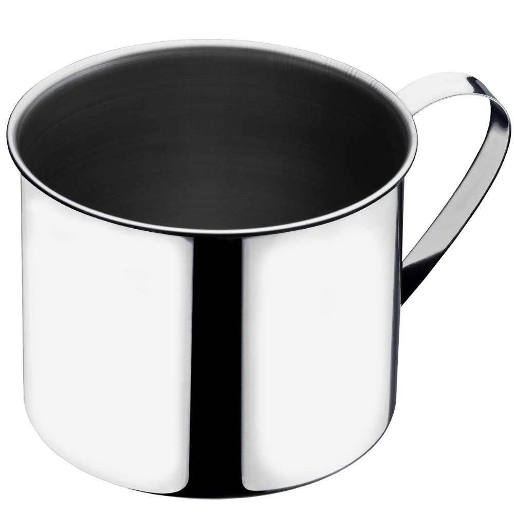 Fervedor De Aço Inox Com Alça 2 Litros Caneca Leiteira Grand