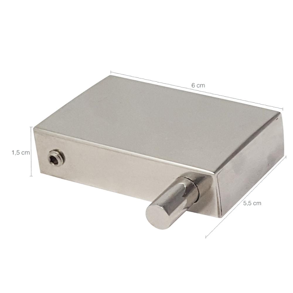 Gancho em Aço Inox Cabide de Parede Roupas Toalheiro Banheir