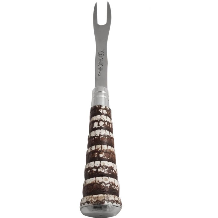 Garfo Trinchante para Churrasco Inox Trinchar Carne Grande