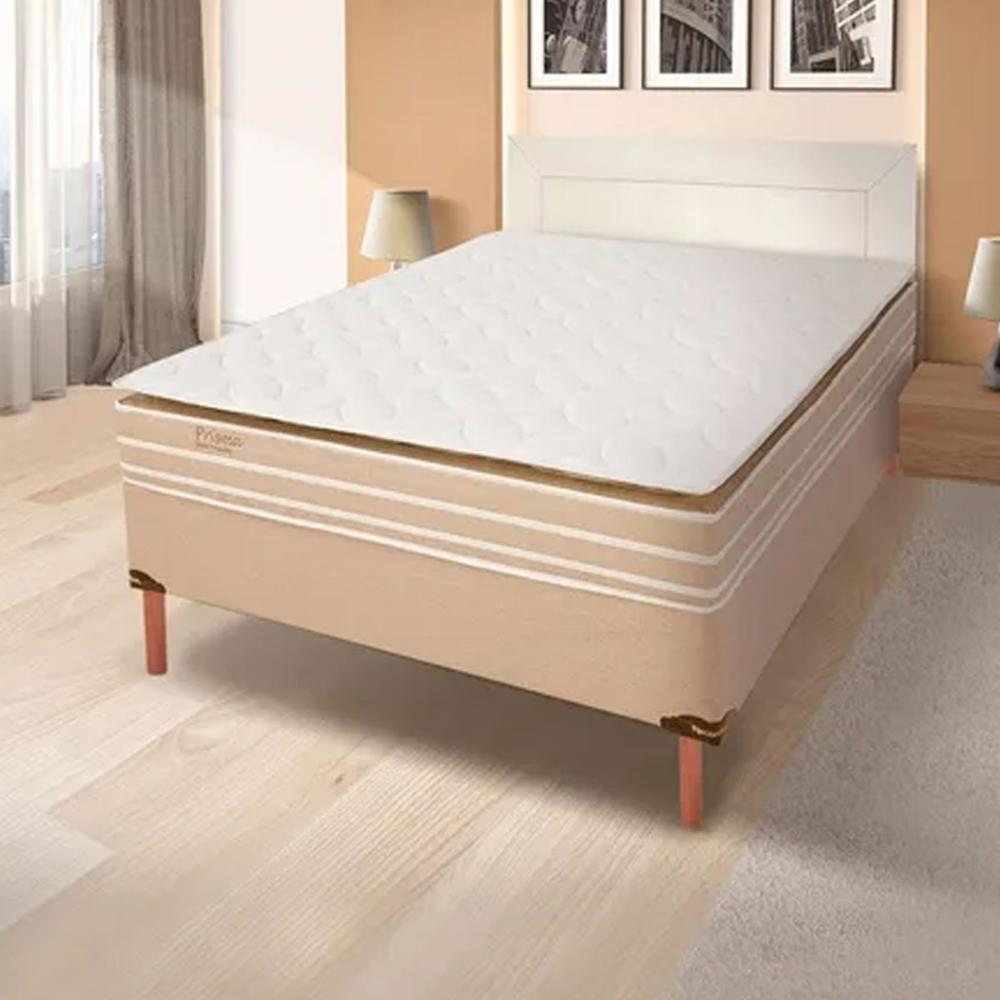 Kit 16 Pés para Cama Box Casal Pés de Madeira 20cm Pé Palito Dimader Mel