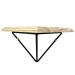 Kit 4 Mãos Francesas Pequenas Triangulares Suportes Aramados Estilo Industrial Preto Fosco