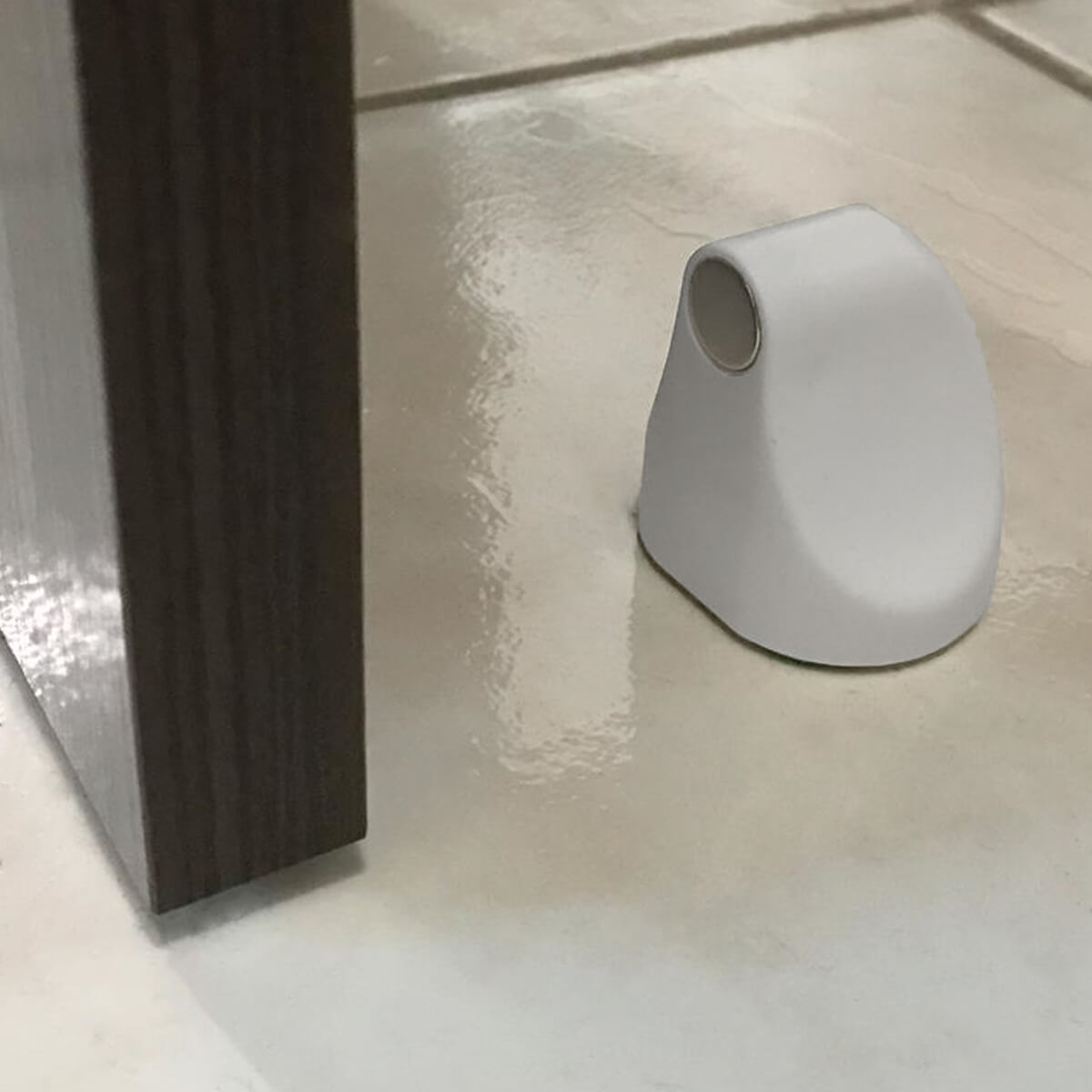 Kit 4 Trava Porta Aparadores De Imã Fixadores Magnéticos Branco