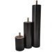Kit 6 Pés Anti Refluxo Para Cama Pés De Madeira Cama Box