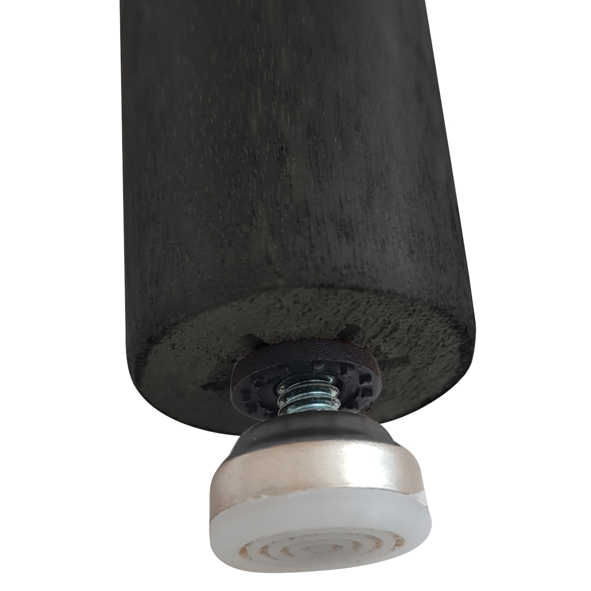 Kit 6 Pés Nivelador Para Cama Box Solteiro ou Casal Extensíveis Preto