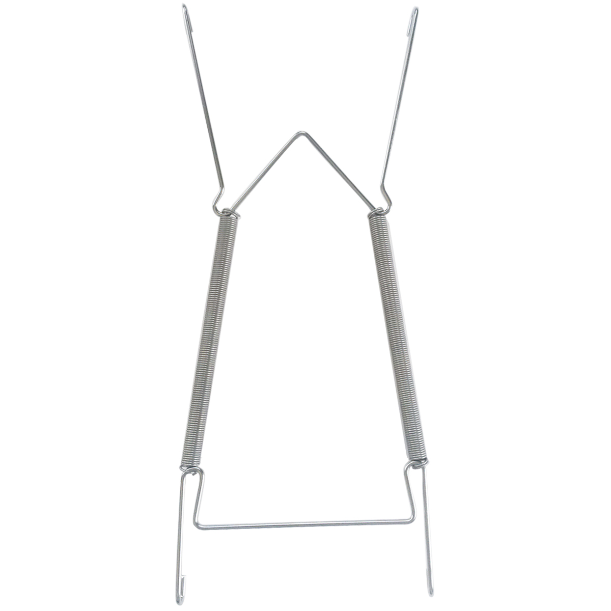 Kit 6 Suportes Mola Aramado Pendurar Pratos Até 30cm Parede