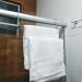 Kit Banheiro Toalheiro 45cm Box Suporte Porta Papel Descarga
