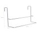 Kit Banheiro Toalheiro 45cm Box Suporte Porta Papel Descarga
