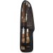 Kit Churrasco Amolador Faca 8'' Cabo Coqueiro Bainha Couro
