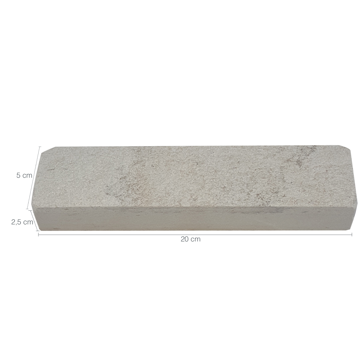 Pedra Natural Tripla Face De Afiar E Amolar Lâmina Fio Faca