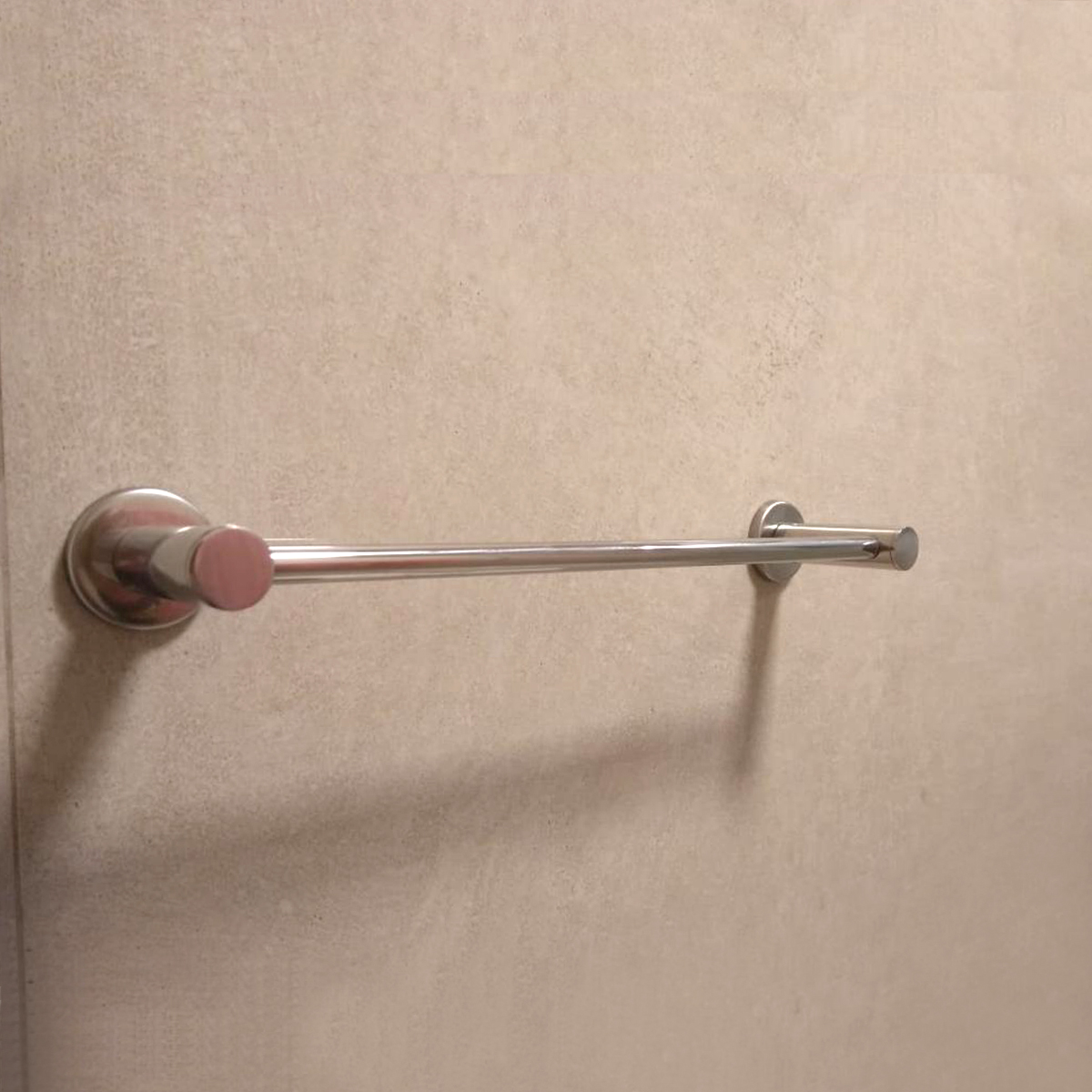 Porta Toalha De Rosto 30cm Aço Inox Toalheiro De Parede