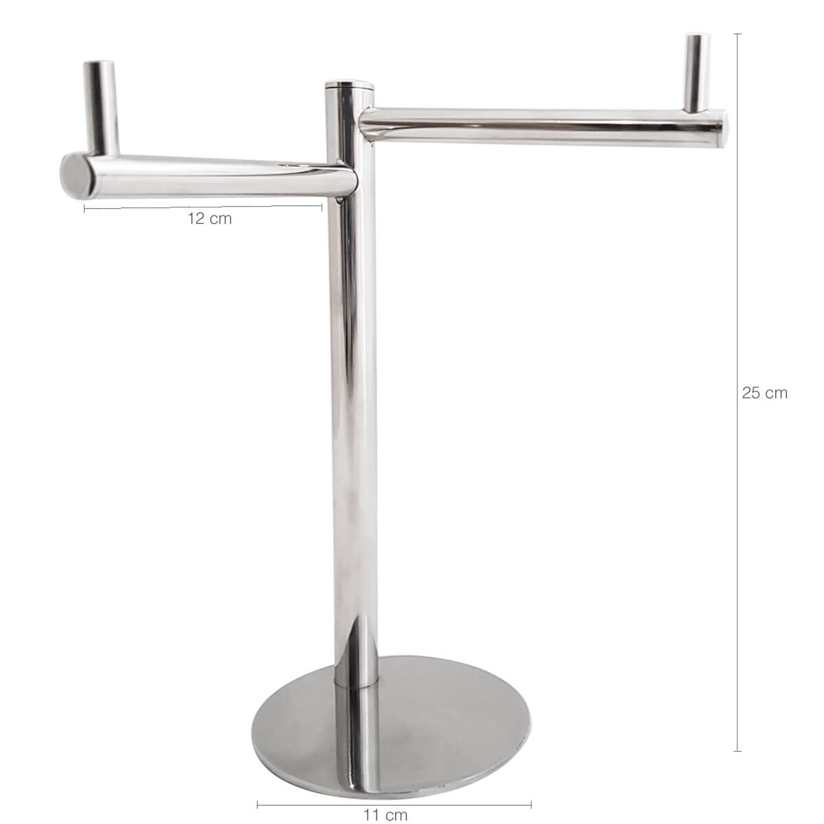 Porta Toalhas De Bancada Toalheiros Para Lavabo Pequeno Inox