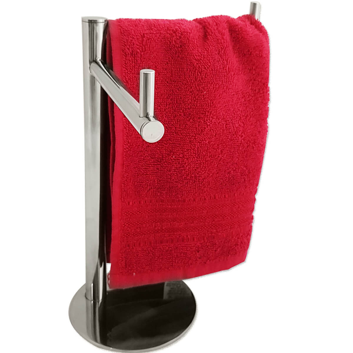 Porta Toalhas De Bancada Toalheiros Para Lavabo Pequeno Inox