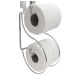 Suporte Duplo Porta Papel Higiênico Caixa Descarga Acoplada