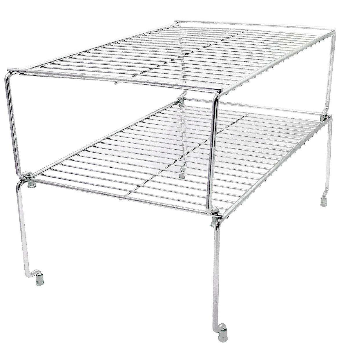 Suporte Organizador De Armário Prateleira Aramado Componível Grande 44cm
