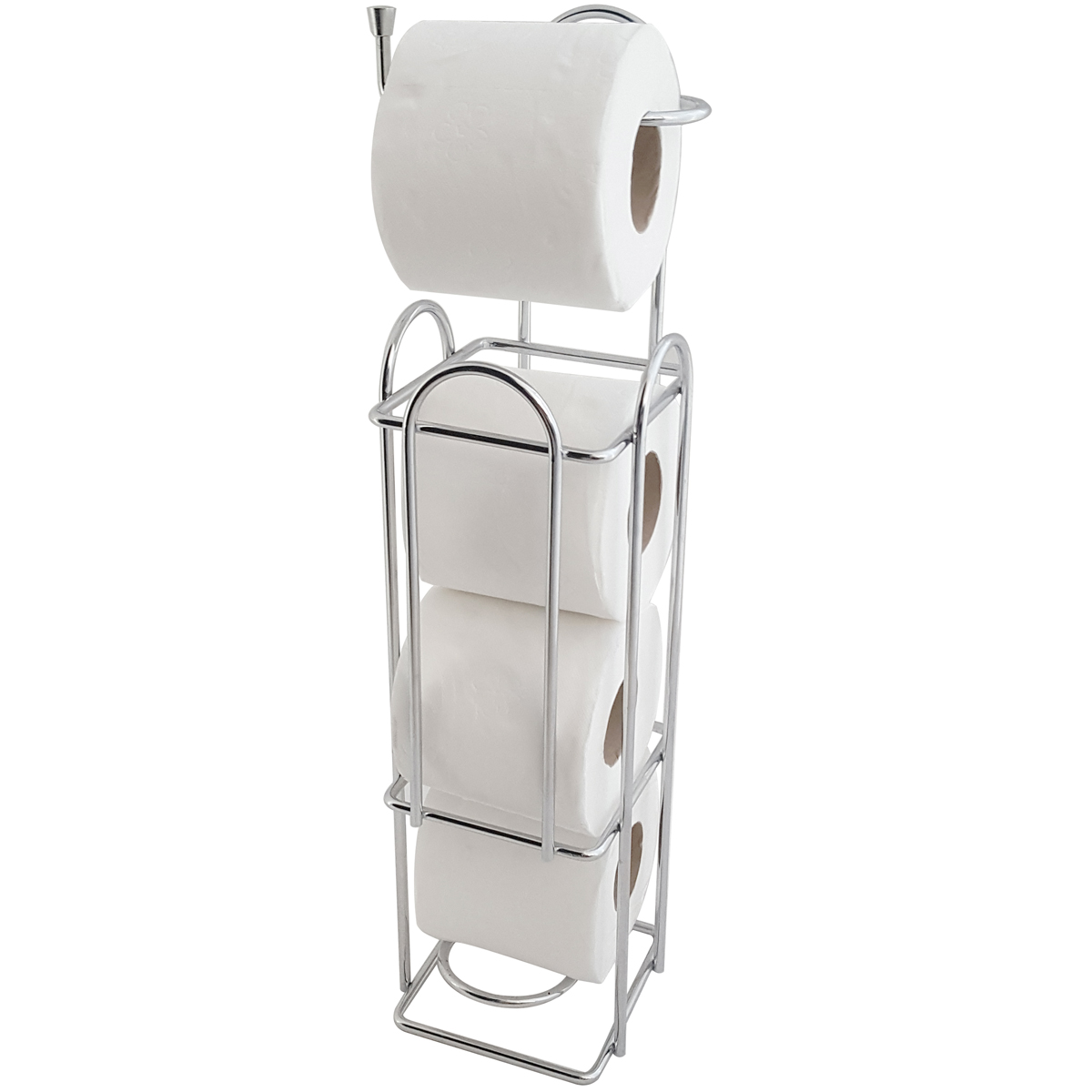 Suporte Para Papel Higiênico Papeleira De Chão Piso Banheiro