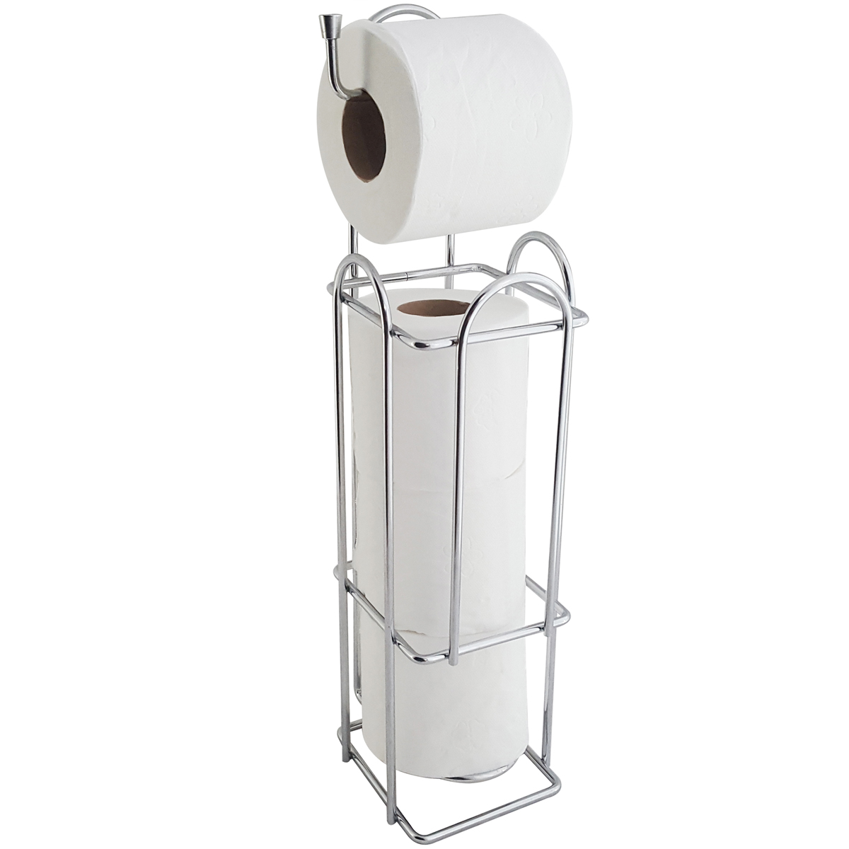 Suporte Para Papel Higiênico Papeleira De Chão Piso Banheiro