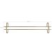 Suporte Para Pendurar Taças 42cm Organizador Porta Taças Suspenso Dourado
