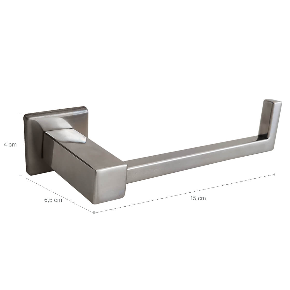 Suporte Porta Papel Higiênico De Aço Inox Papeleira Banheiro