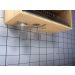 Suporte organizador de armário Porta taças 42cm aço cromado