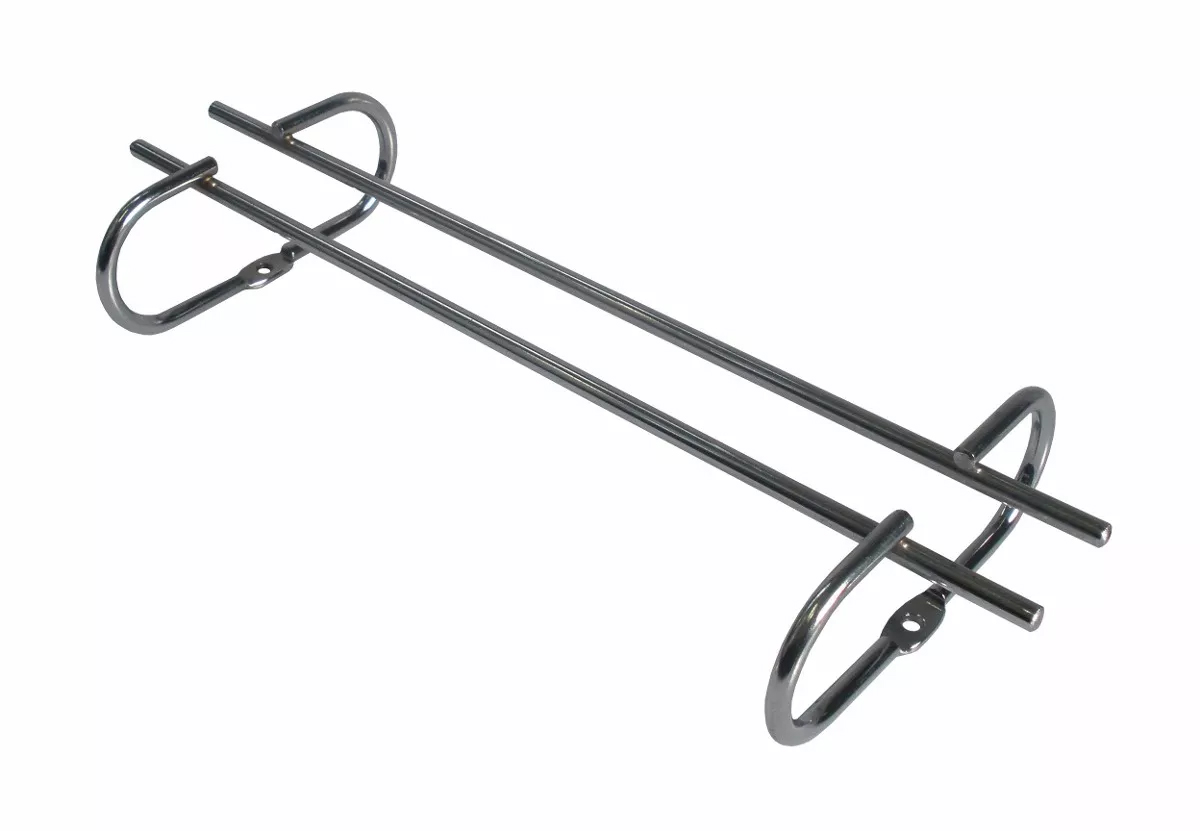Suporte organizador de armário Porta taças 42cm aço cromado