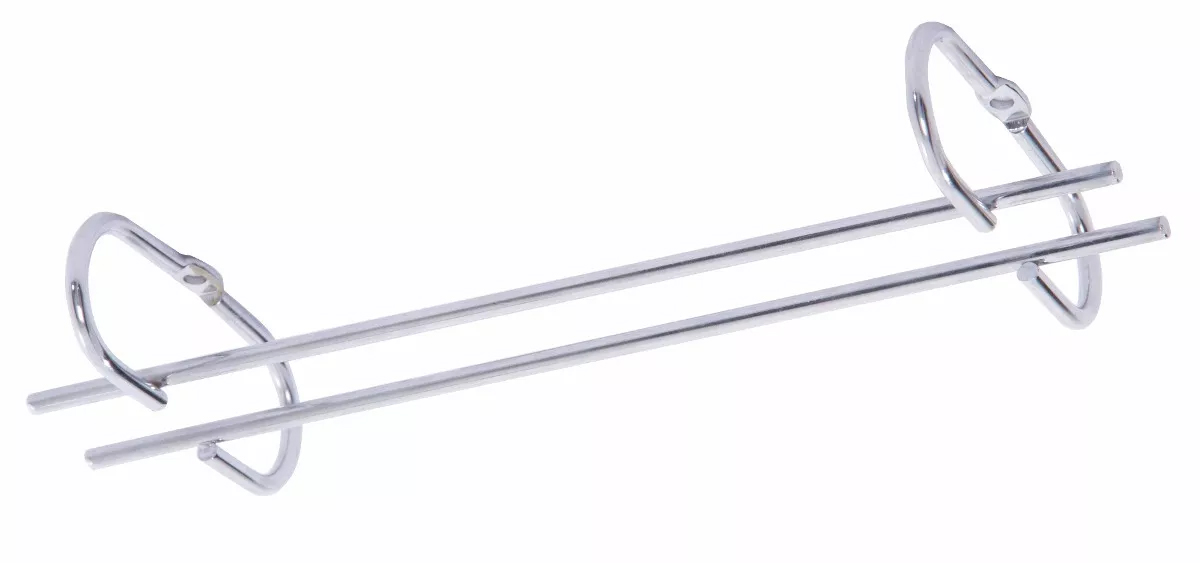 Suporte organizador de armário Porta taças 42cm aço cromado