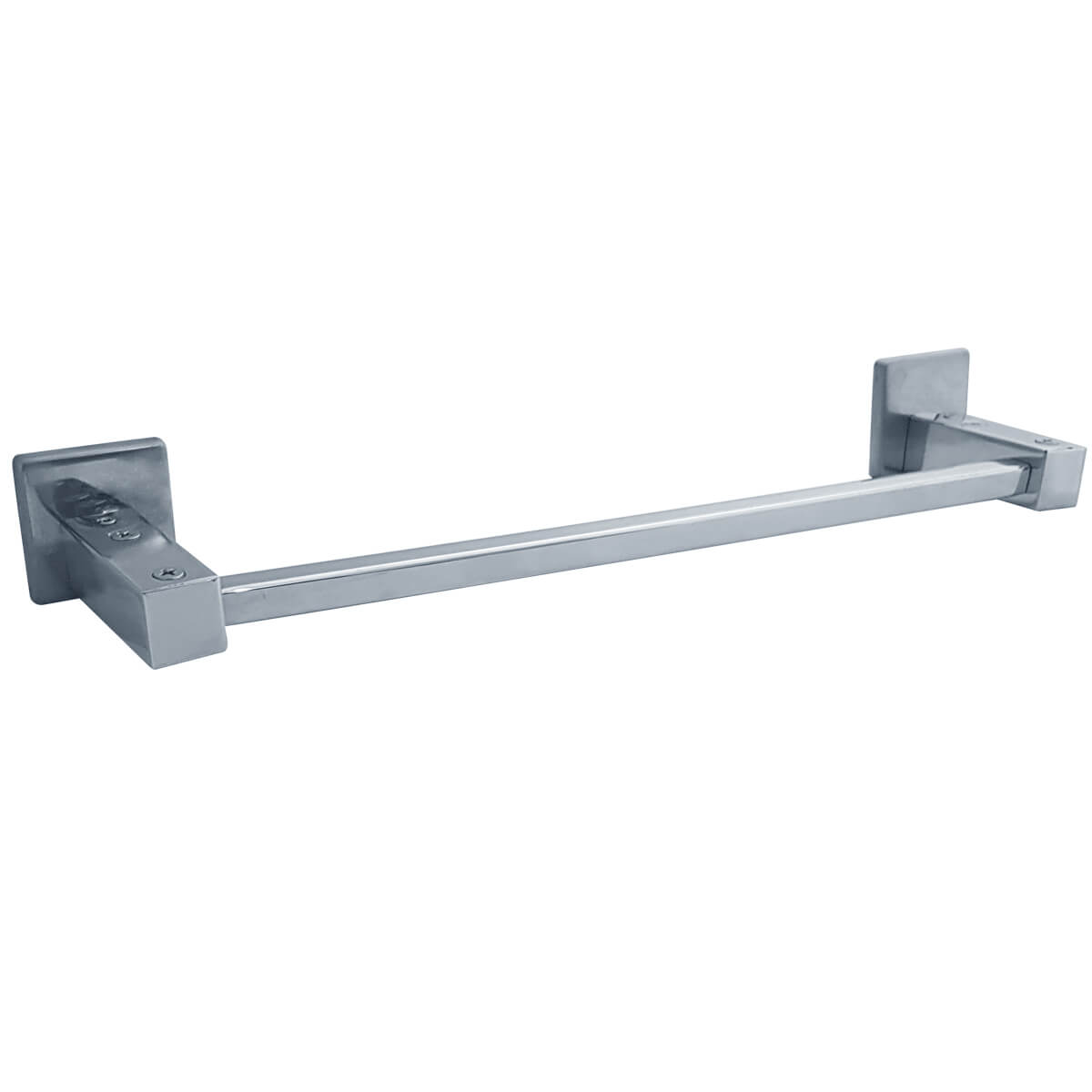 Toalheiro Aço Inox 30cm Suporte Porta Toalha De Rosto Lavabo
