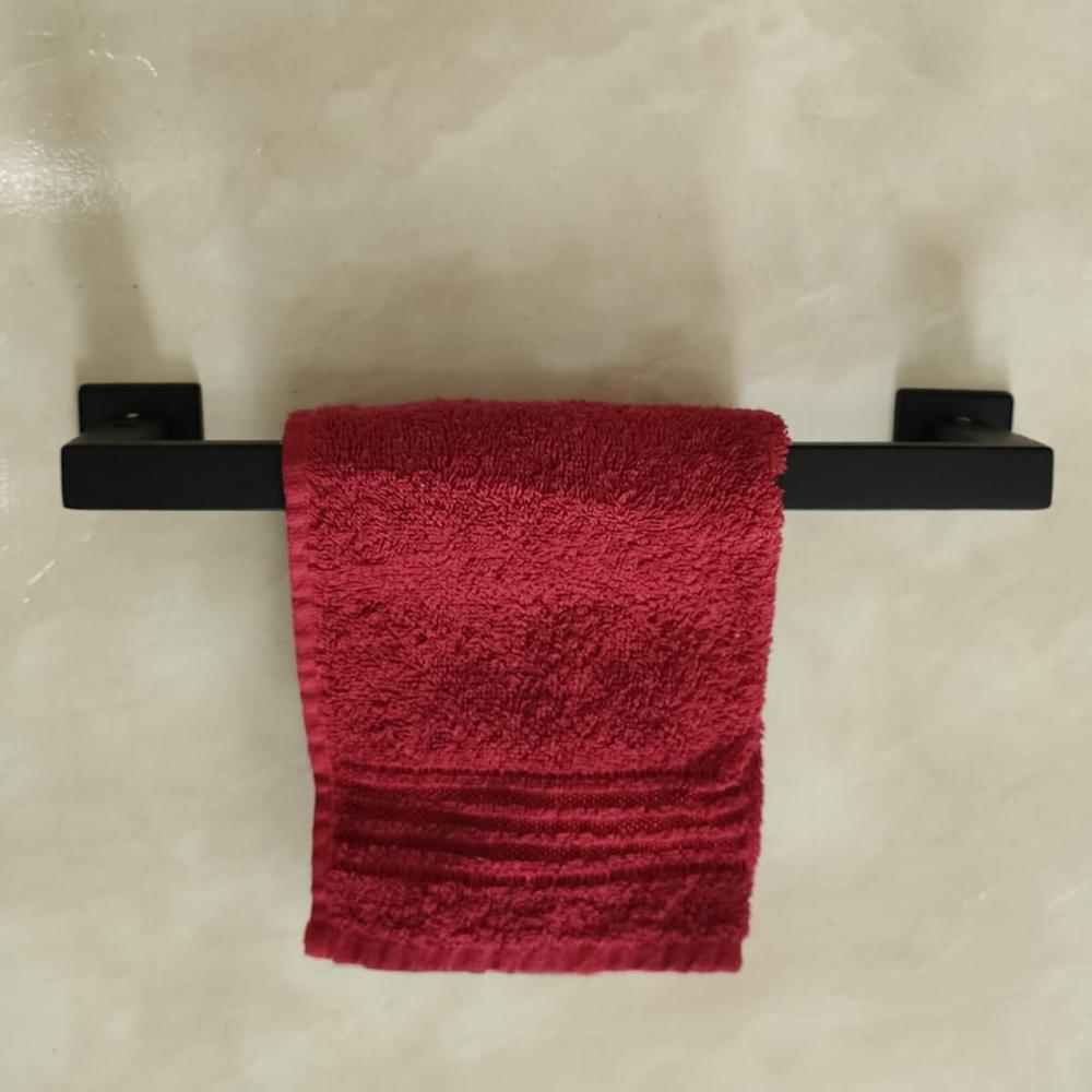 Toalheiro Simples 30cm Gardênia Suporte Porta Toalha de Rost