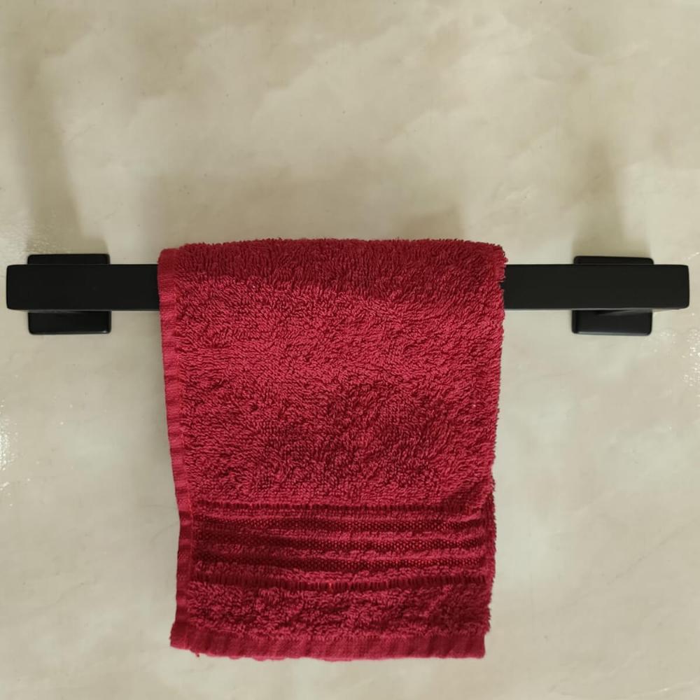 Toalheiro Simples 30cm Gardênia Suporte Porta Toalha de Rost