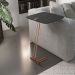 Mesa de Canto L50 Preto Base Cobre