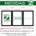 Quadros Folhas e Folhagens Verde e Dourado M 3 Moldura Preta