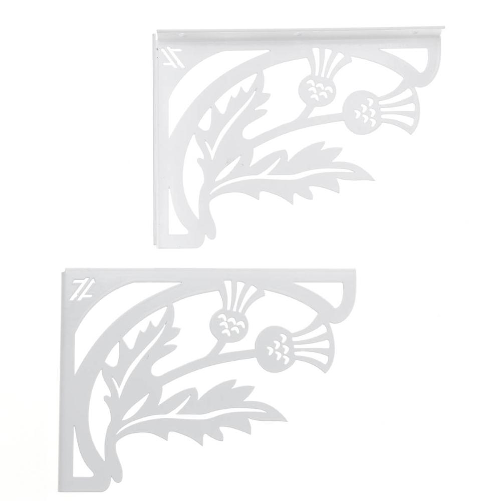 Mão Francesa Decorativa 20cm Ramos Flor Brinco de Princesa B