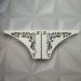 Mão Francesa Ornamentada Arabesco 20cm Floral Aço Branco Zarg