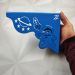 Mãos Francesas 20cm Reforçada Ornamentada Astronauta Azul Menino Aço