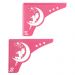 Mãos Francesas Ornamentadas Fada Rosa Decorativas 20cm Menin