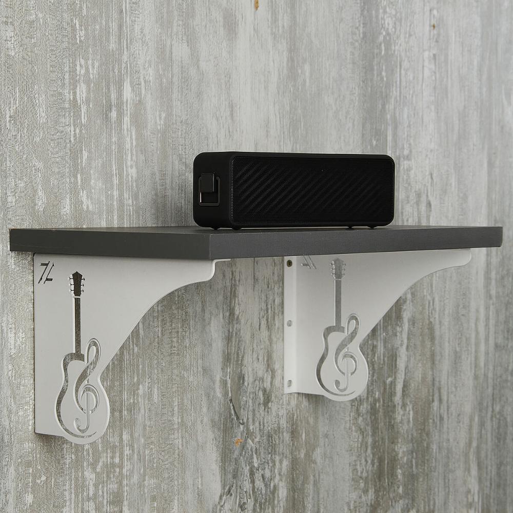 Mãos Francesas para Prateleira Decorativas 20cm Música Violã