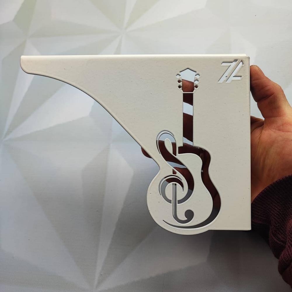 Mãos Francesas para Prateleira Decorativas 20cm Música Violã