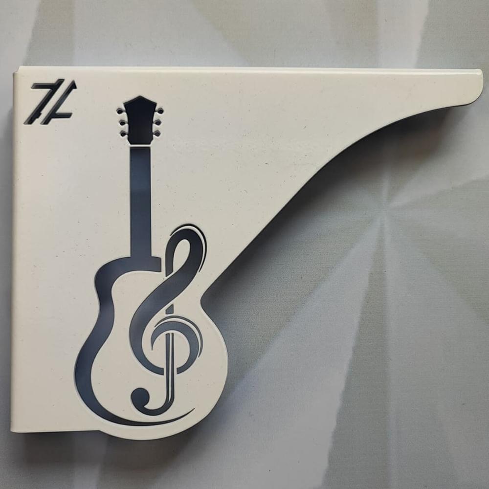 Mãos Francesas para Prateleira Decorativas 20cm Música Violã