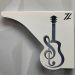 Mãos Francesas para Prateleira Decorativas 20cm Música Violã