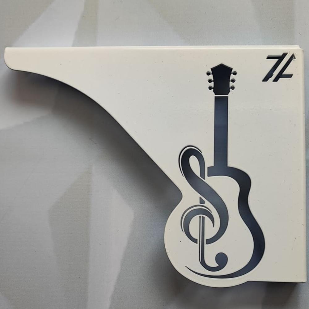 Mãos Francesas para Prateleira Decorativas 20cm Música Violã