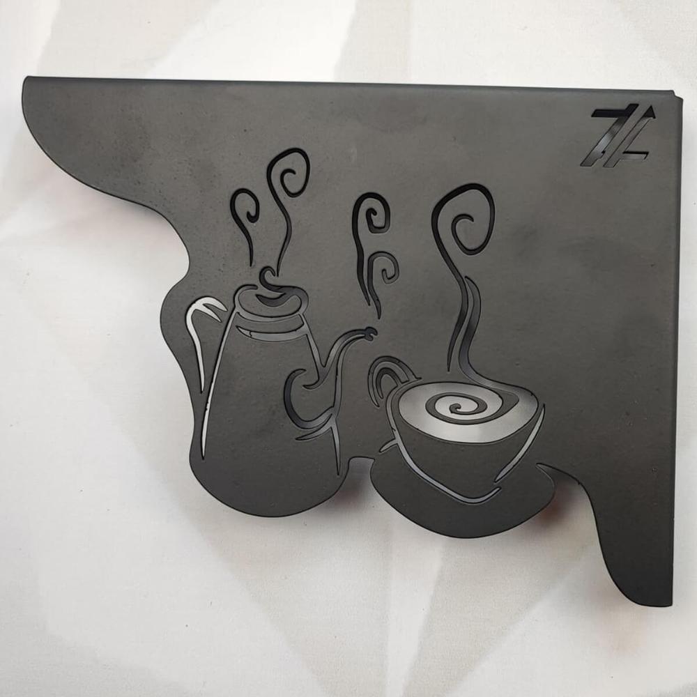 Par Mãos Francesas Decorativas 20cm Cantinho do Café Bule e