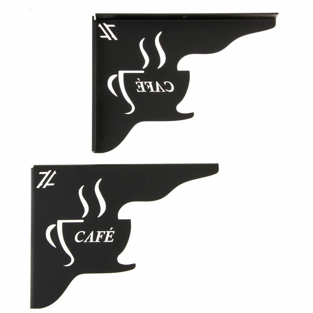 Par Mãos Francesas Decorativas 20cm Cantinho do Café Xícara