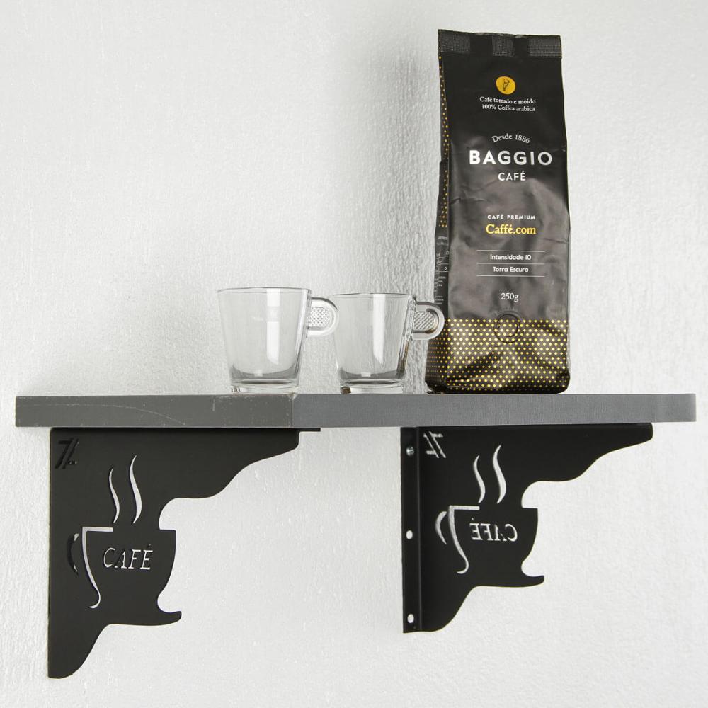 Par Mãos Francesas Decorativas 20cm Cantinho do Café Xícara